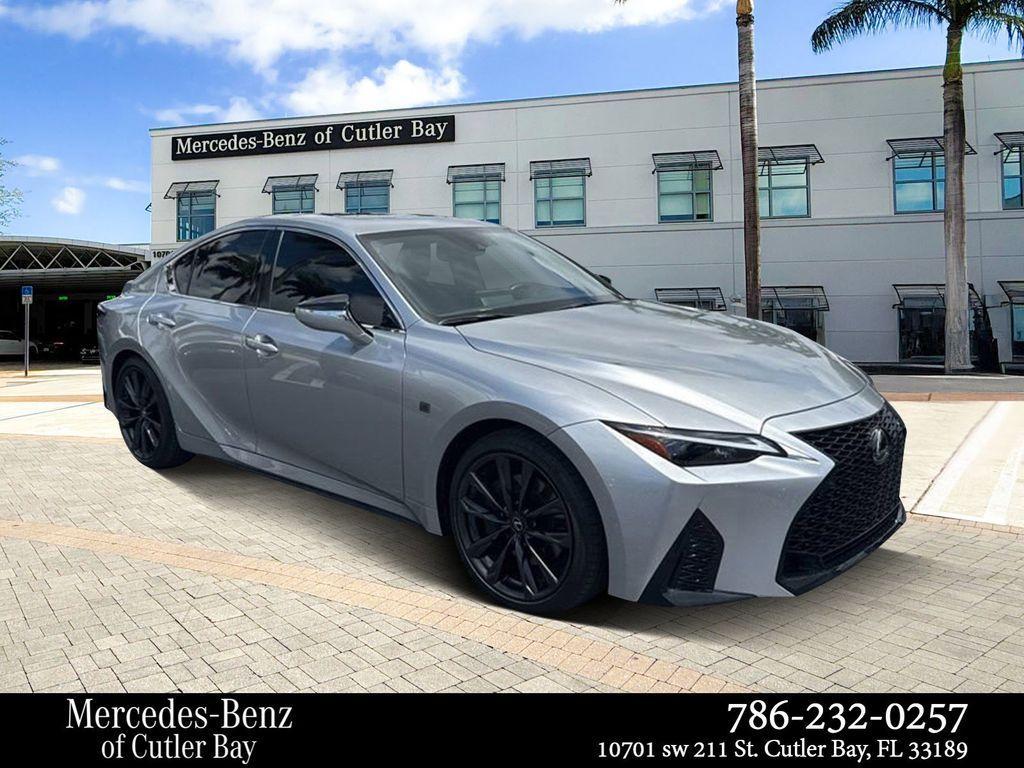 used 2024 Lexus IS 350 car, priced at $43,000
