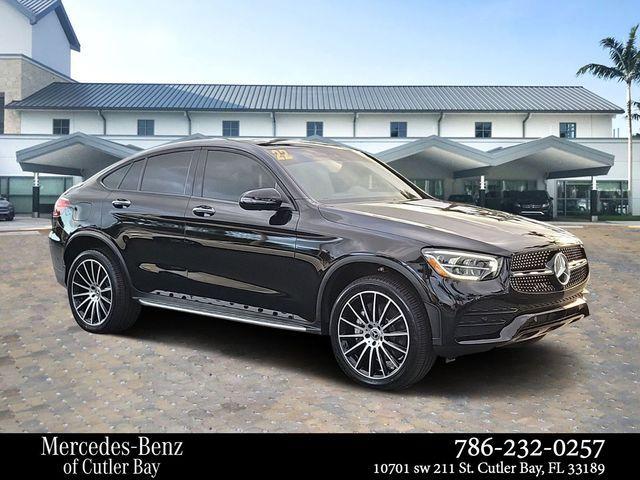 used 2022 Mercedes-Benz GLC 300 car, priced at $44,490