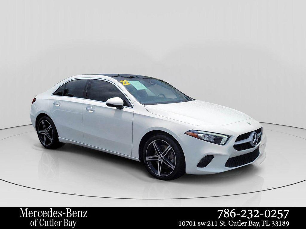 used 2022 Mercedes-Benz A-Class car, priced at $26,900