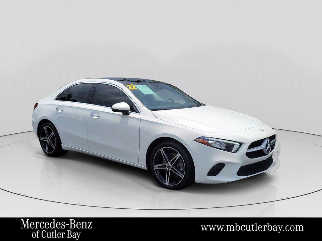 used 2022 Mercedes-Benz A-Class car, priced at $27,900