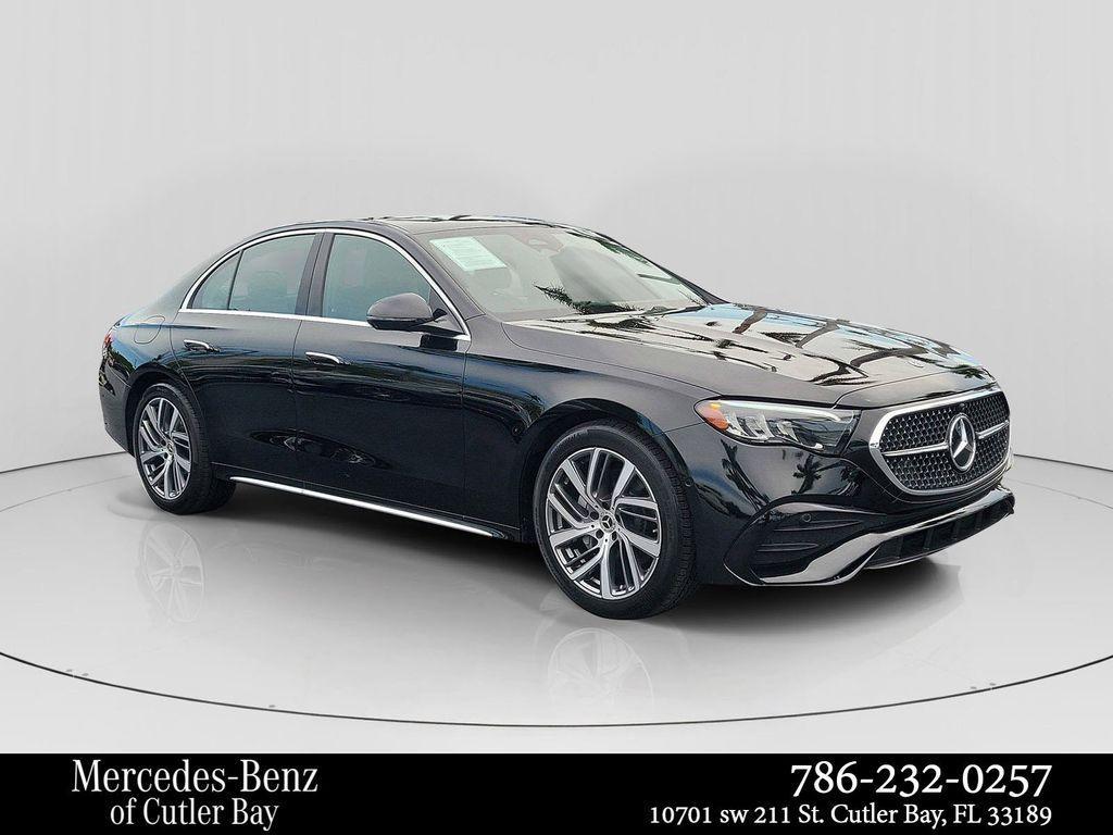 used 2024 Mercedes-Benz E-Class car, priced at $58,900