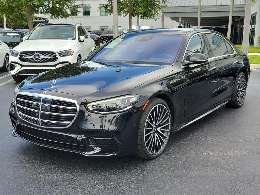 used 2022 Mercedes-Benz S-Class car, priced at $80,991