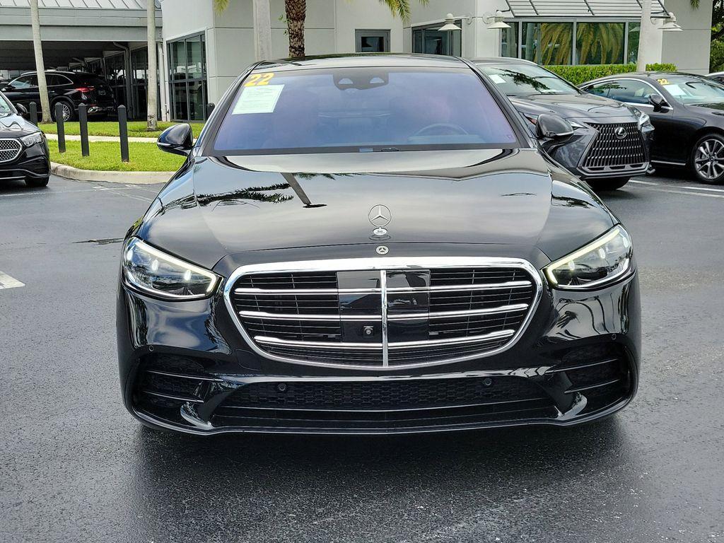 used 2022 Mercedes-Benz S-Class car, priced at $80,991