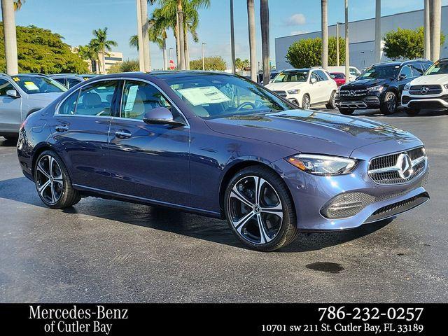 new 2025 Mercedes-Benz C-Class car, priced at $55,675