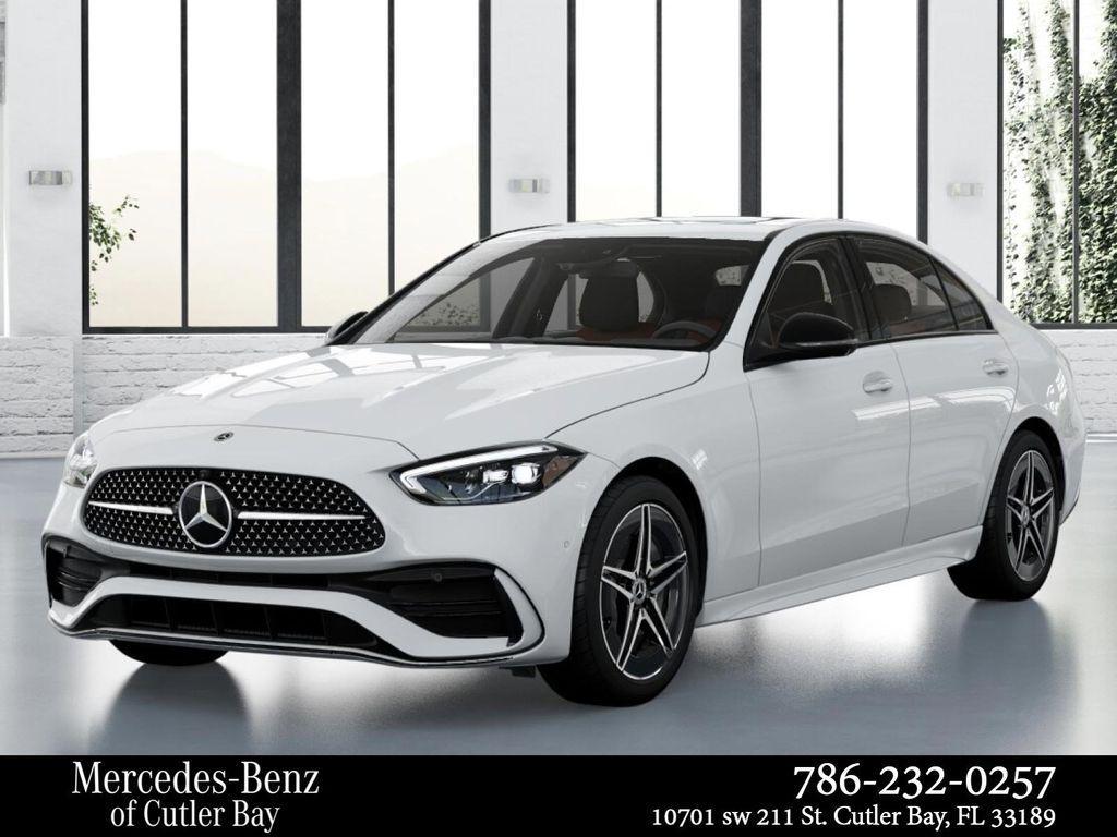 new 2025 Mercedes-Benz C-Class car, priced at $56,610