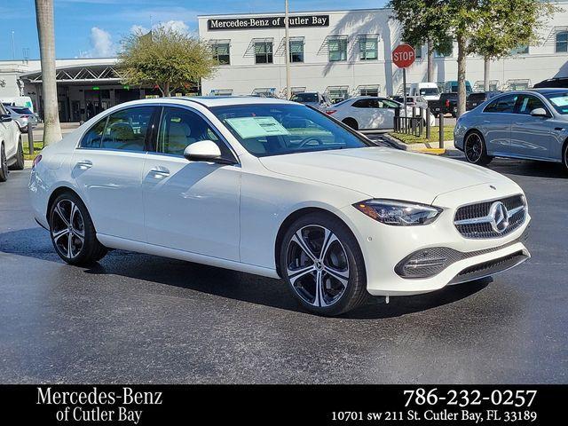 new 2025 Mercedes-Benz C-Class car, priced at $51,225