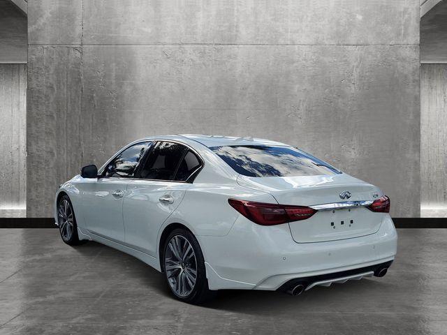 used 2022 INFINITI Q50 car, priced at $32,590