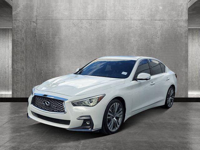 used 2022 INFINITI Q50 car, priced at $32,590