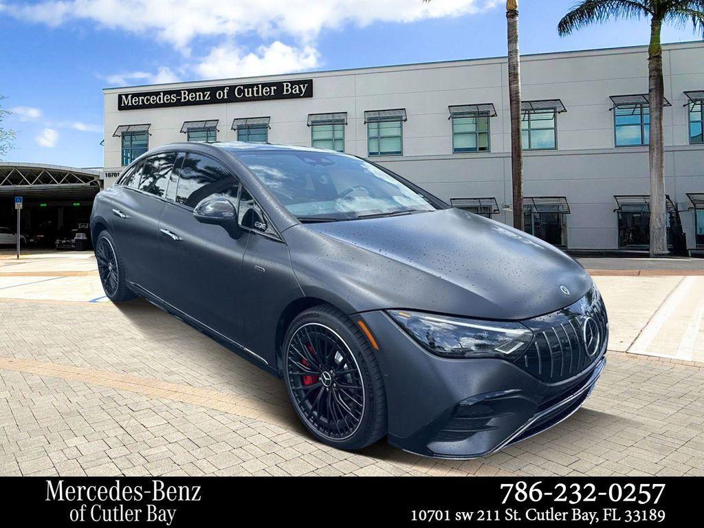used 2023 Mercedes-Benz AMG EQE car, priced at $51,997