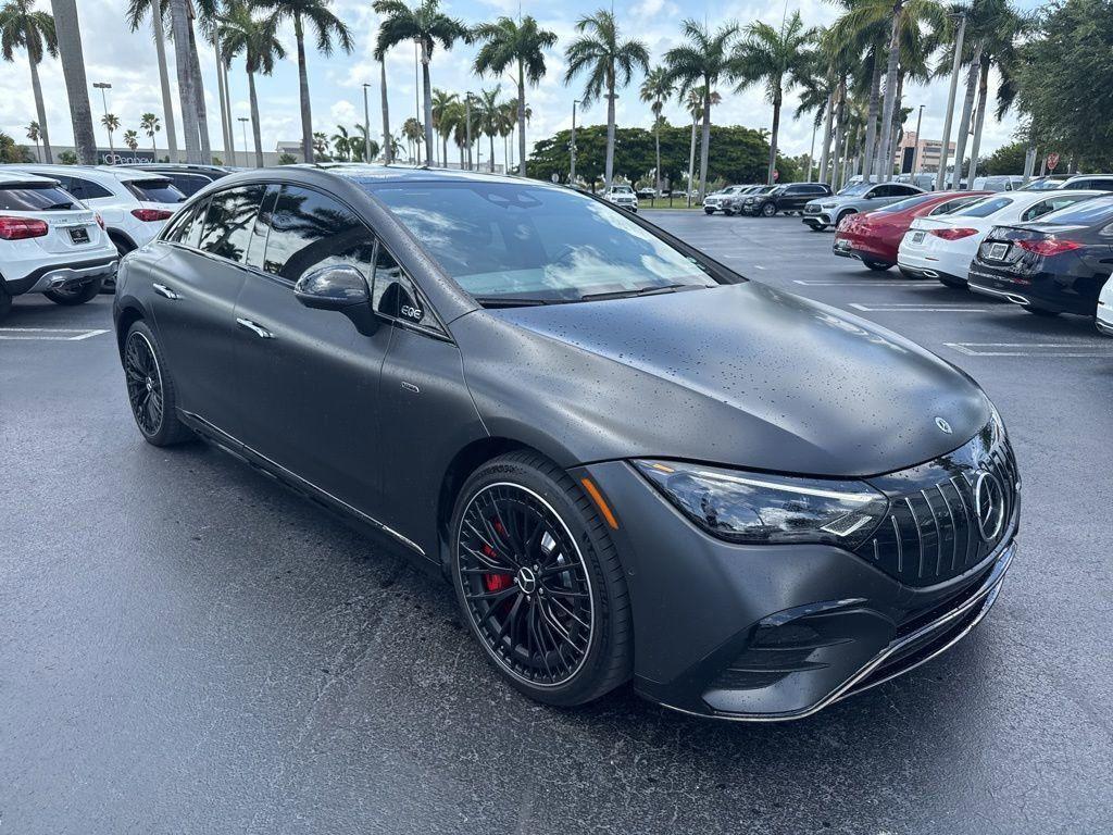 used 2023 Mercedes-Benz AMG EQE car, priced at $51,997