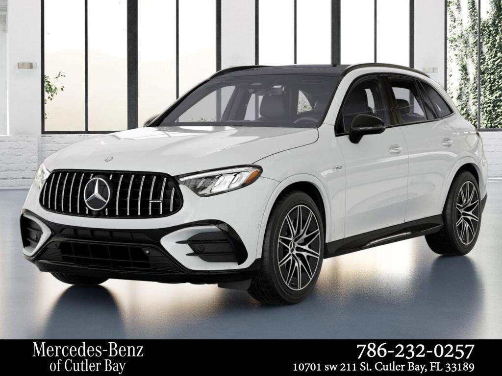 new 2025 Mercedes-Benz AMG GLC 43 car, priced at $71,715