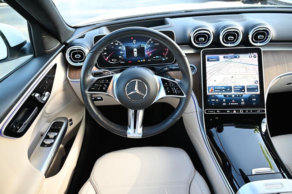 used 2022 Mercedes-Benz C-Class car, priced at $33,548