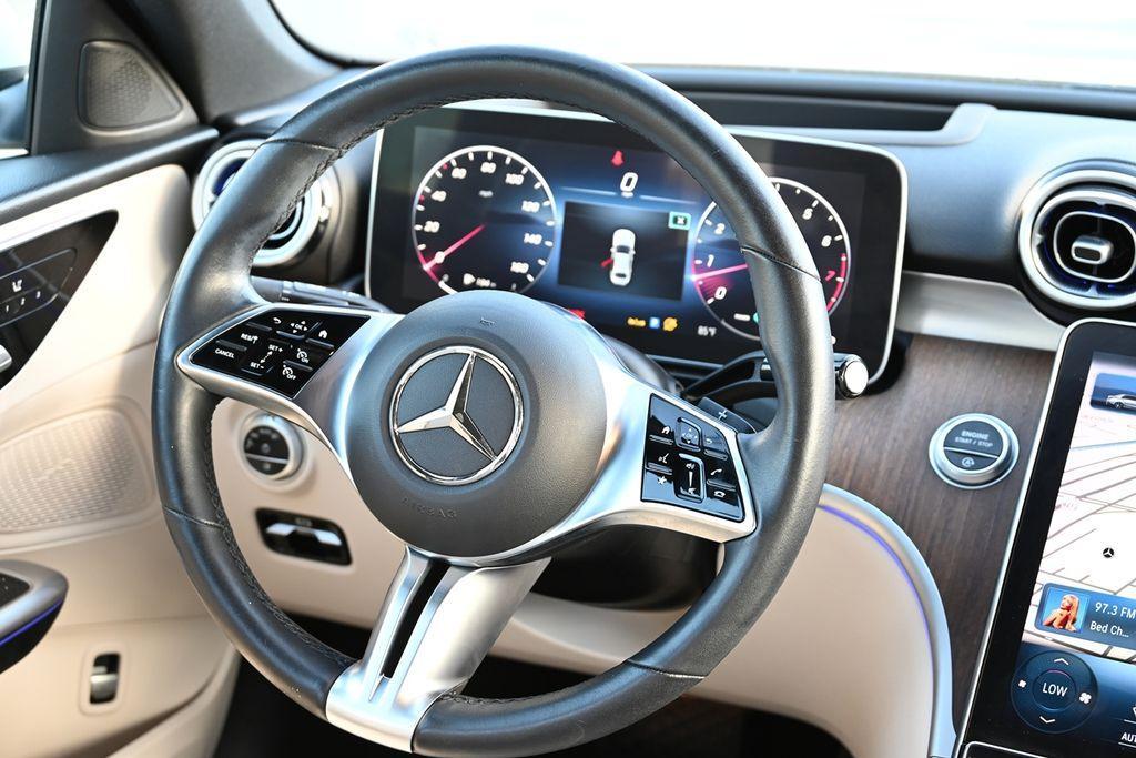 used 2022 Mercedes-Benz C-Class car, priced at $33,548