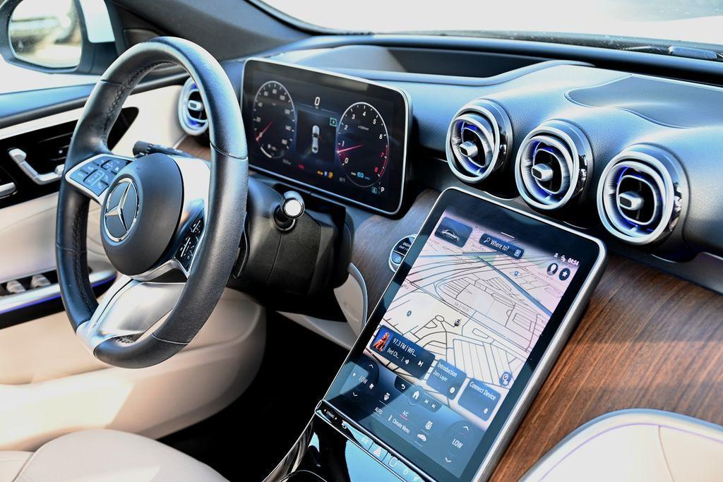 used 2022 Mercedes-Benz C-Class car, priced at $33,548