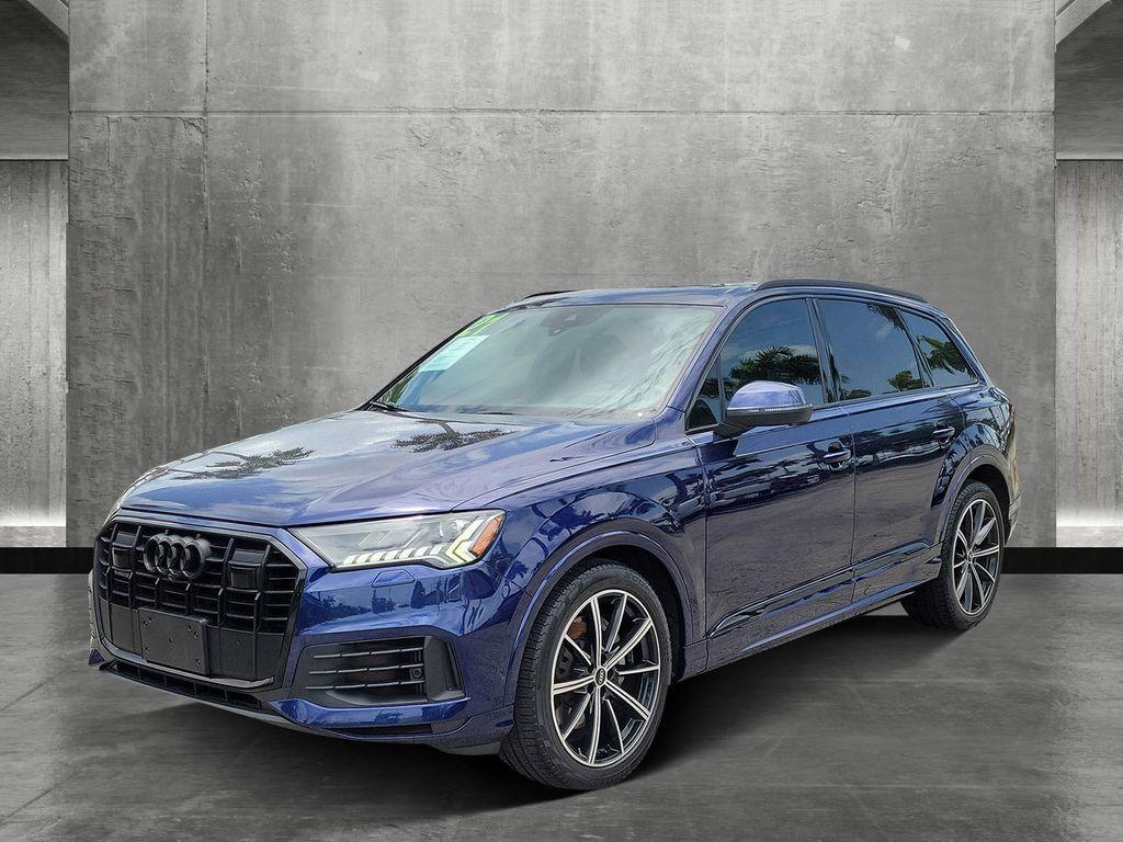 used 2021 Audi Q7 car, priced at $33,900