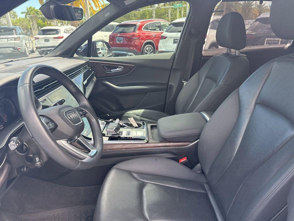 used 2021 Audi Q7 car, priced at $37,000