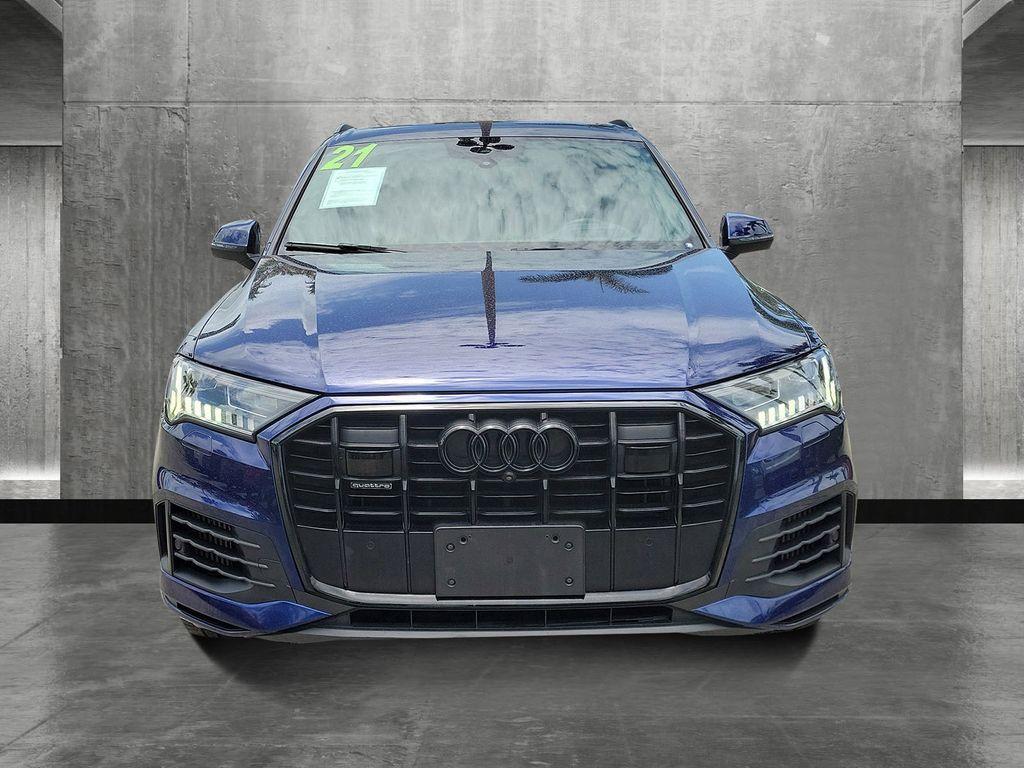 used 2021 Audi Q7 car, priced at $33,900