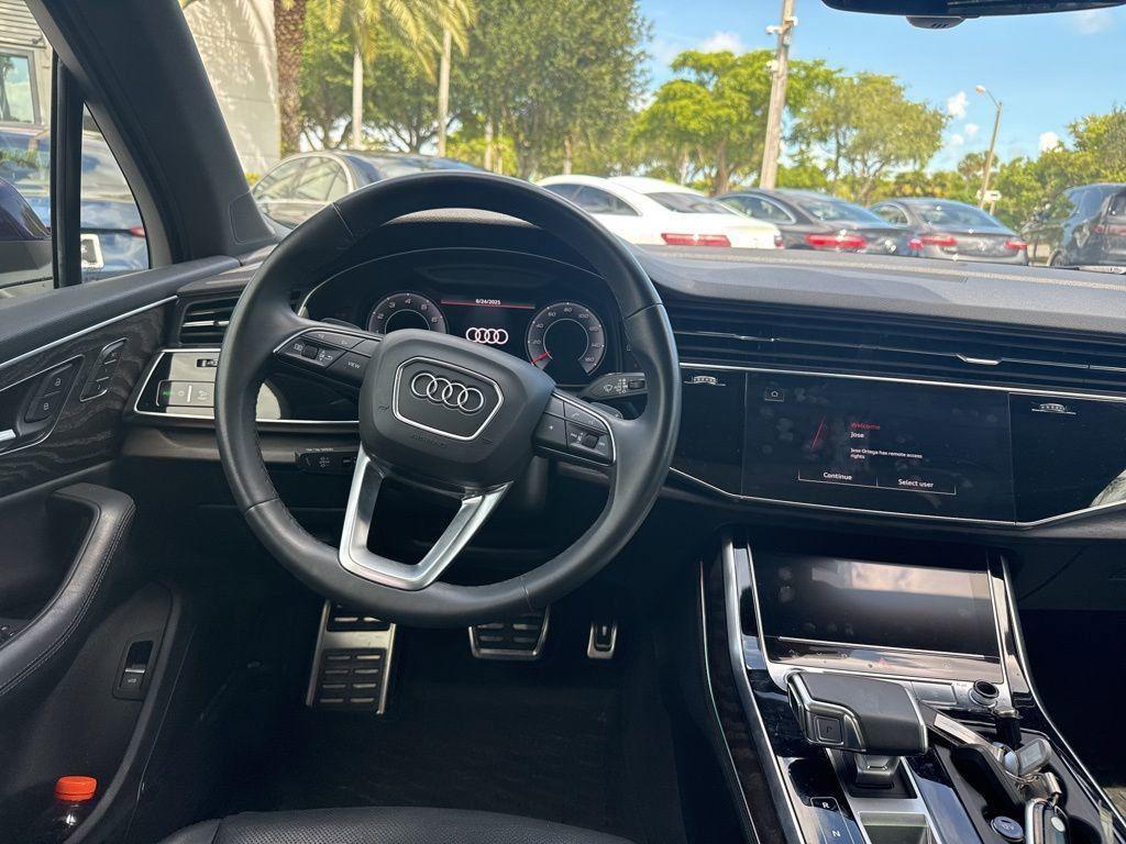 used 2021 Audi Q7 car, priced at $37,000