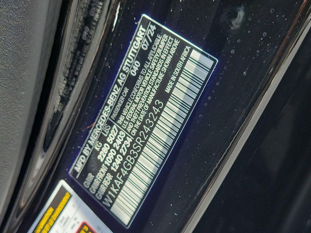 new 2025 Mercedes-Benz C-Class car, priced at $51,075