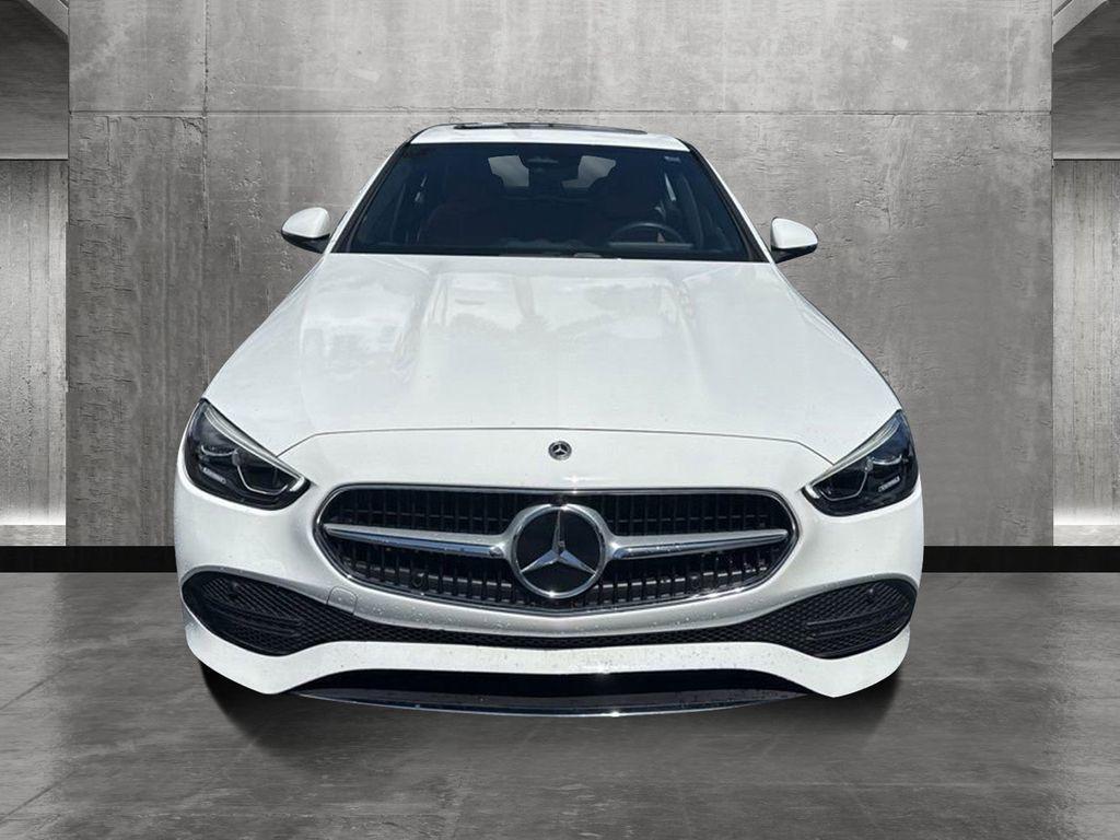 used 2022 Mercedes-Benz C-Class car, priced at $34,299