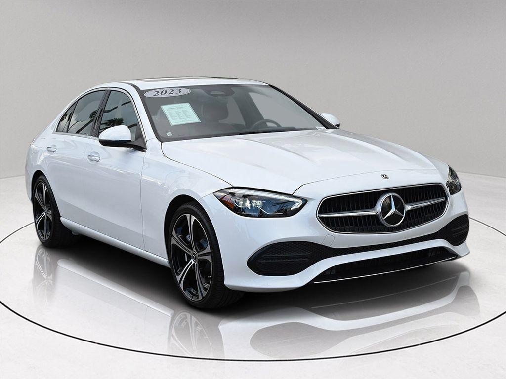 used 2023 Mercedes-Benz C-Class car, priced at $35,578