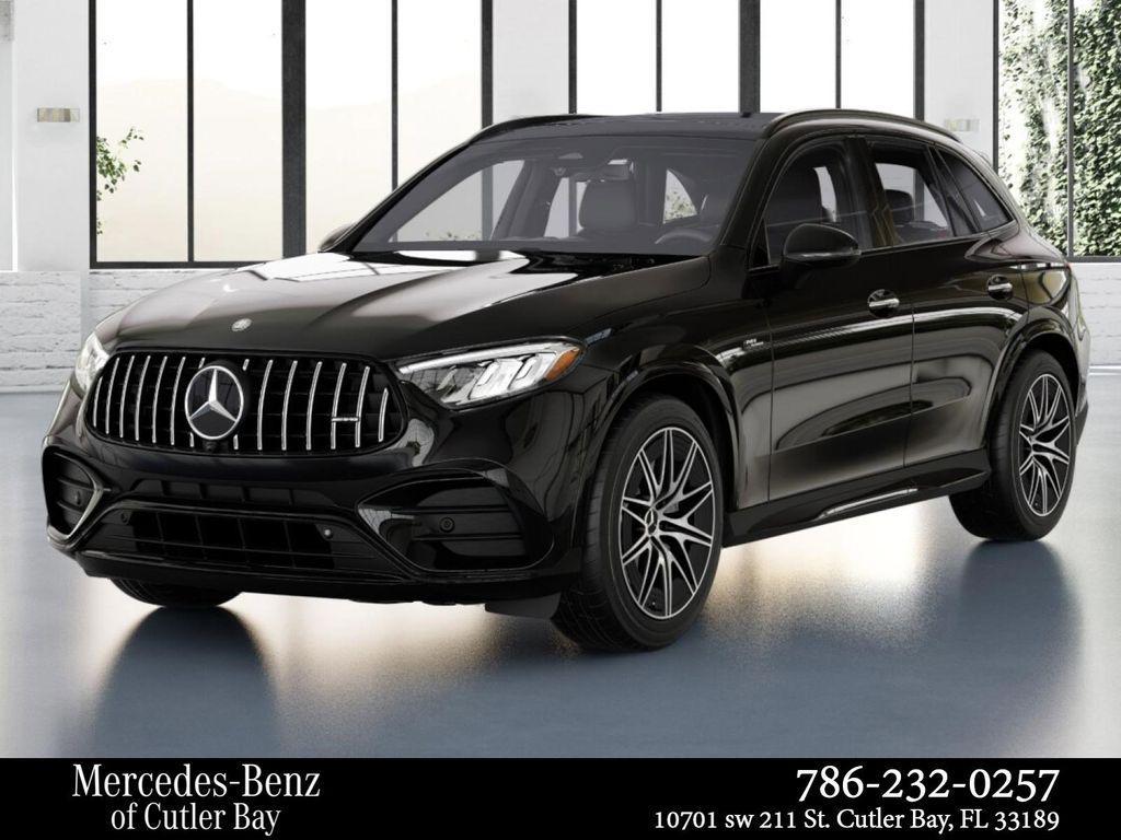 new 2025 Mercedes-Benz AMG GLC 43 car, priced at $70,095