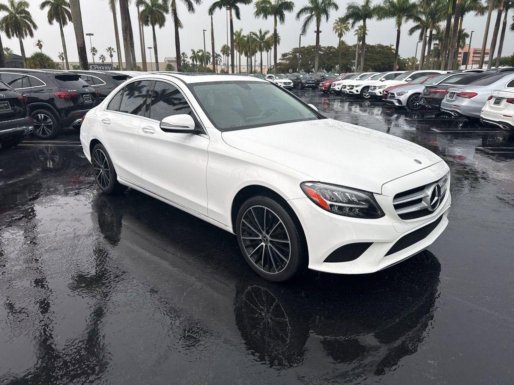 used 2021 Mercedes-Benz C-Class car, priced at $27,590