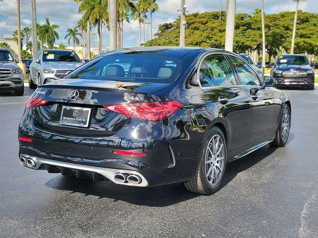 new 2025 Mercedes-Benz AMG C 43 car, priced at $65,325