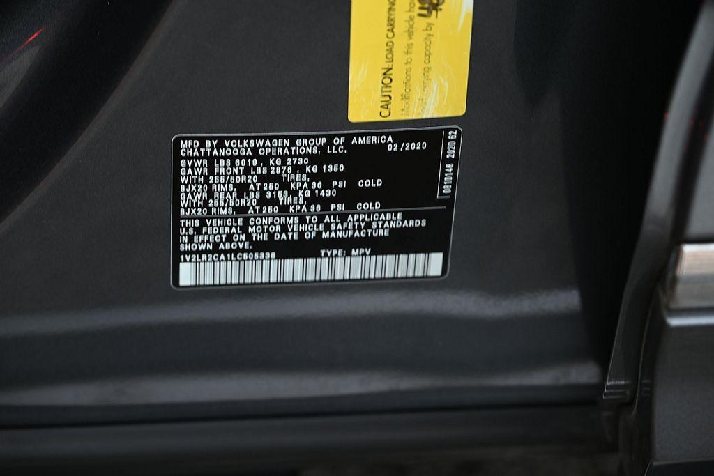 used 2020 Volkswagen Atlas car, priced at $19,952