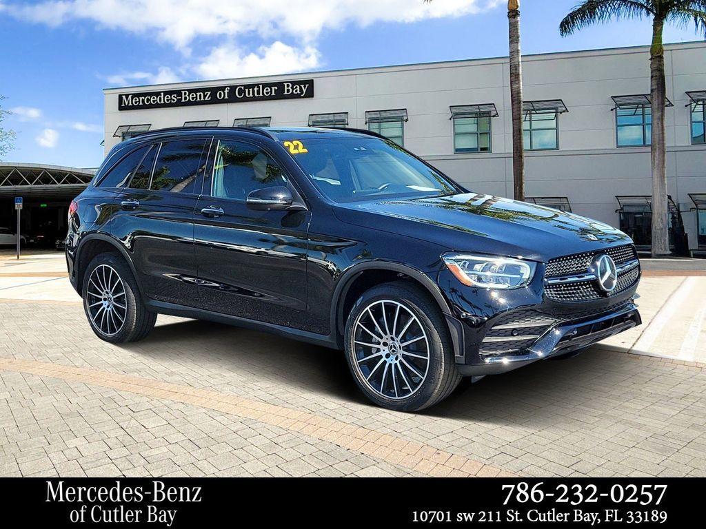 used 2022 Mercedes-Benz GLC 300 car, priced at $30,590