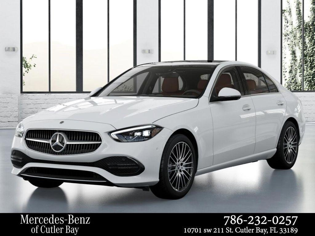 new 2025 Mercedes-Benz C-Class car, priced at $53,960