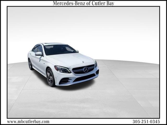 used 2020 Mercedes-Benz AMG C 43 car, priced at $42,990