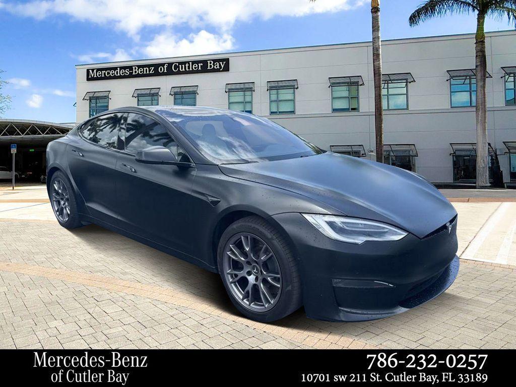 used 2022 Tesla Model S car, priced at $39,990
