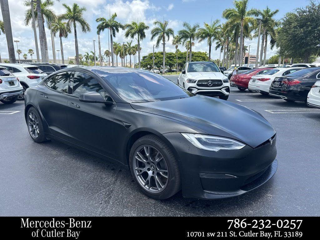 used 2022 Tesla Model S car, priced at $39,990