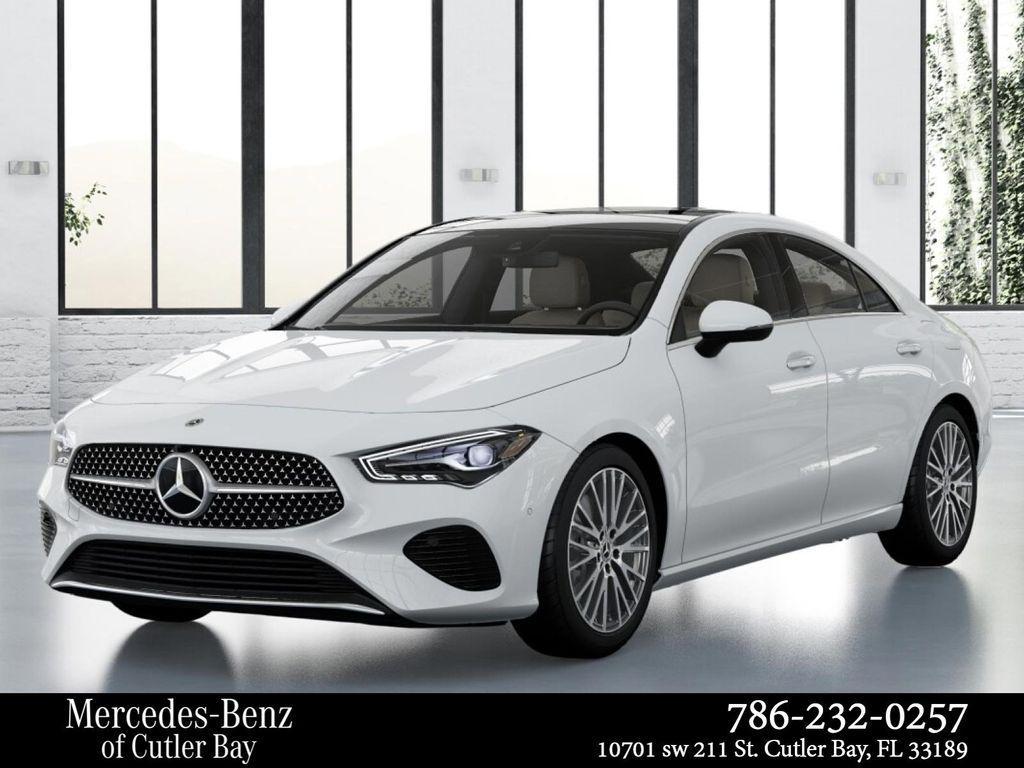 new 2025 Mercedes-Benz CLA 250 car, priced at $45,745