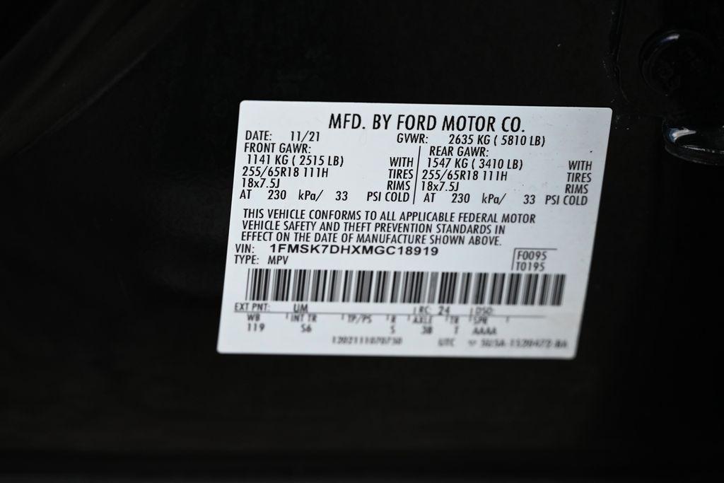 used 2021 Ford Explorer car, priced at $23,421