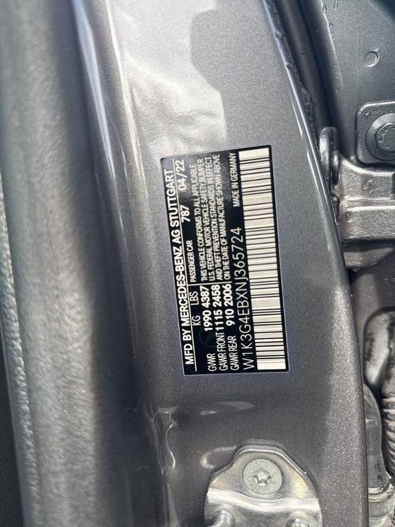 used 2022 Mercedes-Benz A-Class car, priced at $26,990