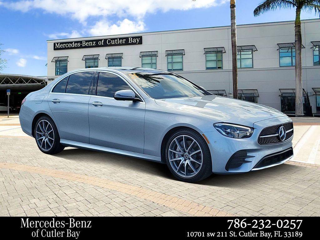 used 2021 Mercedes-Benz E-Class car, priced at $37,490