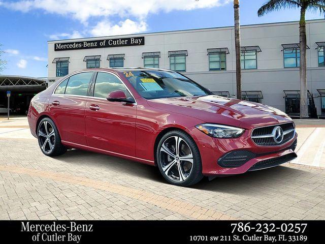 used 2024 Mercedes-Benz C-Class car, priced at $53,225