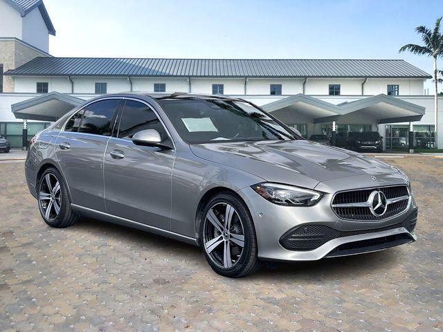 used 2022 Mercedes-Benz C-Class car, priced at $40,490