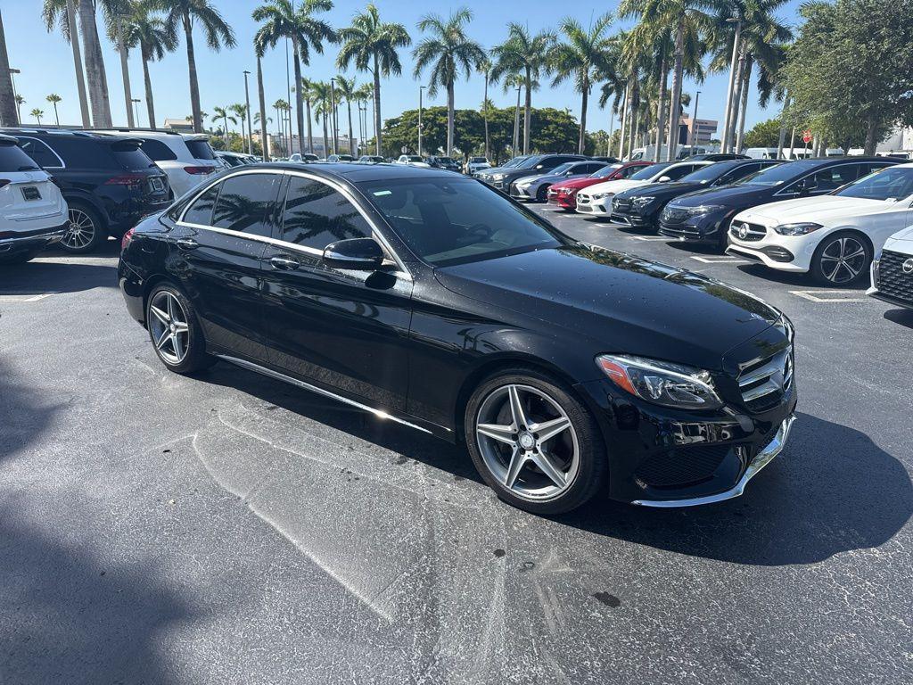 used 2015 Mercedes-Benz C-Class car, priced at $16,538