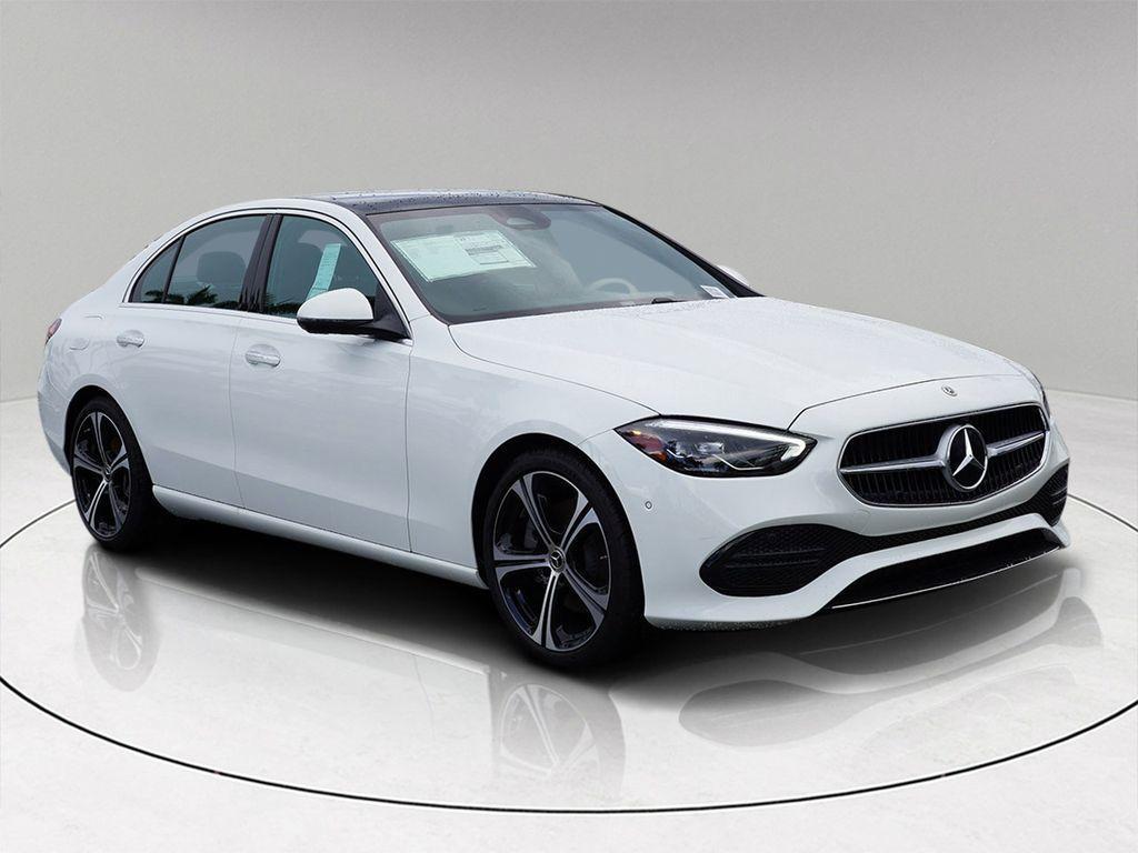 new 2025 Mercedes-Benz C-Class car, priced at $50,195