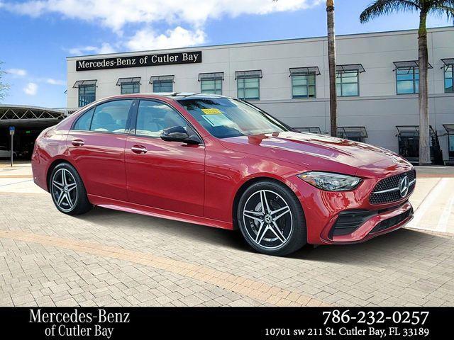 used 2024 Mercedes-Benz C-Class car, priced at $62,220