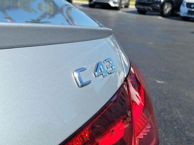 used 2024 Mercedes-Benz AMG C 43 car, priced at $58,990