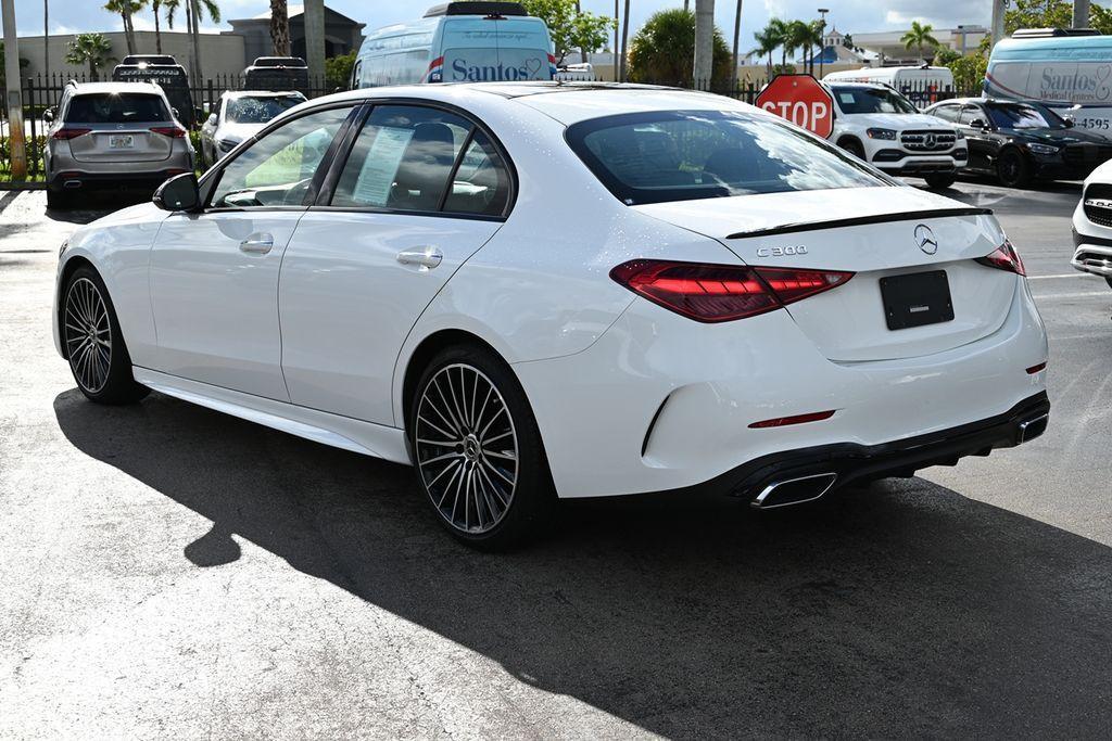 used 2022 Mercedes-Benz C-Class car, priced at $34,493
