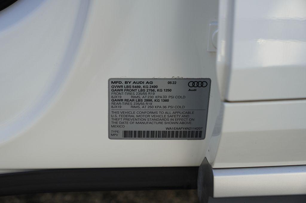 used 2022 Audi Q5 car, priced at $26,163