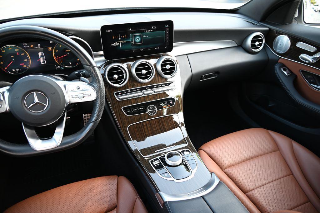 used 2021 Mercedes-Benz C-Class car, priced at $25,991