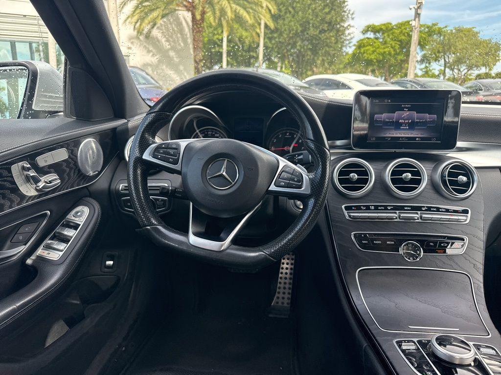 used 2017 Mercedes-Benz C-Class car, priced at $14,300