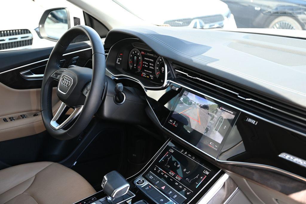 used 2023 Audi Q8 car, priced at $54,678