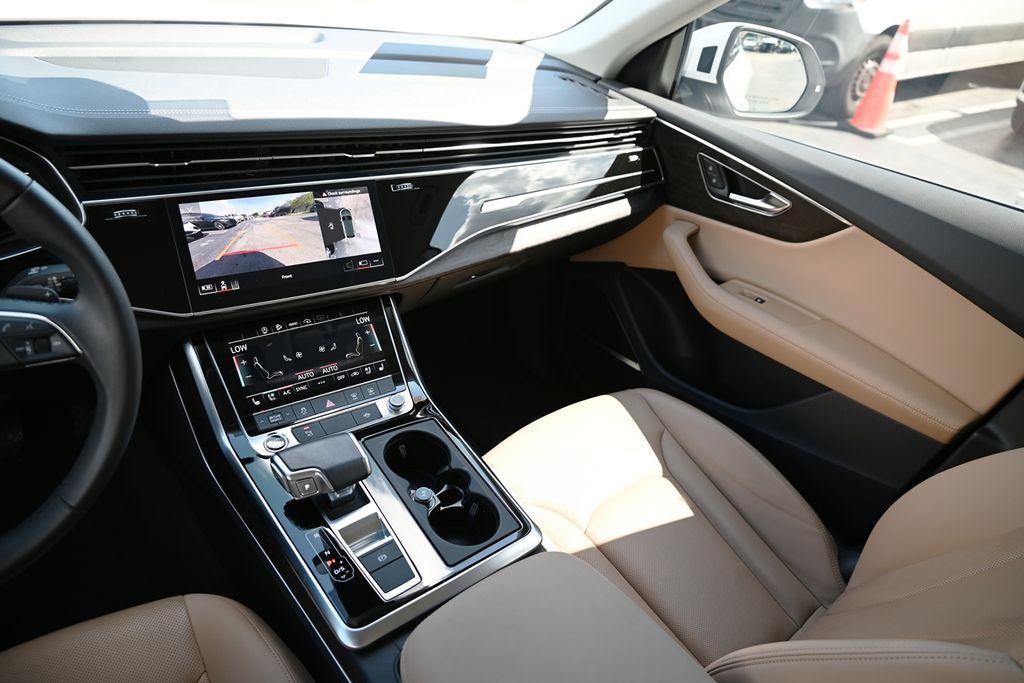 used 2023 Audi Q8 car, priced at $54,678